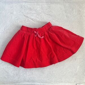 Mini Boden Little Girl Toddler Corduroy Stretch Waist Cottagecore Preppy Skirt‎